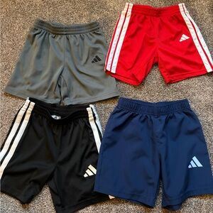 Adidas Kids Shorts Set - Red, Gray, Black, Blue